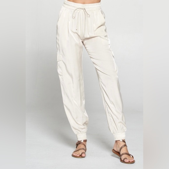Silky Joggers - NWT- boutique - Picture 4 of 9